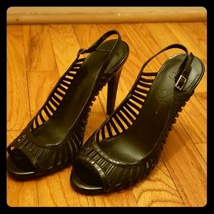 Jessica Simpson Peep Toe Slingbacks